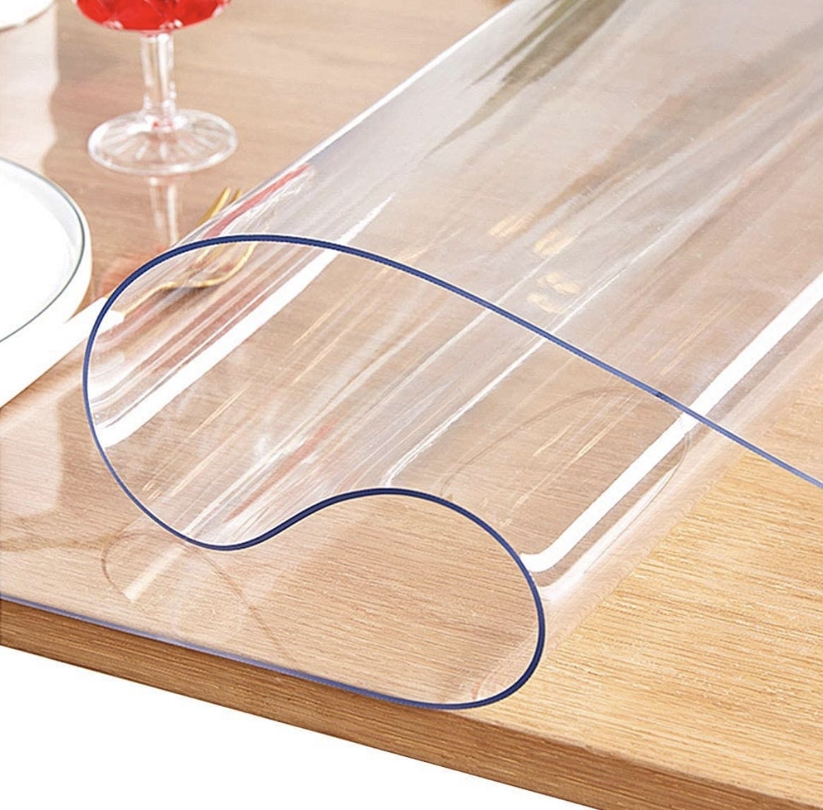 Kraftig gennemsigtig voksdug 1,3 mm, 100-120 cm, fra staging.textilogvoksdug.dk